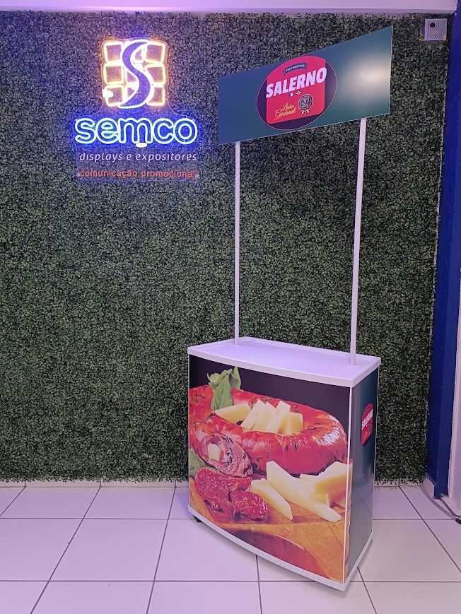 Balcão promocional Salerno